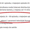 Nova i n1 raspisali konkurs Žele rijaliti po svaku cenu na njihovoj TV dok se protiv istih bore (foto)