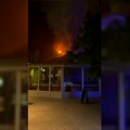 Požar u Nišu: Goreo kafić u Bulevaru Nemanjića VIDEO