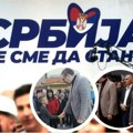 Pirot ne sme da stane Predizborni skup liste "Aleksandar Vučić - Srbija ne sme da stane" (foto)
