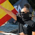 Povampireni neonacisti na grobu Luburića