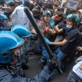 (Video) Sukob policije i demonstranata u Milanu tokom drugog dana protesta: Privedeno više od 200 ljudi