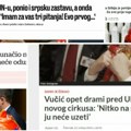 Hrvati osuli rafalnu paljbu po Vučiću i Srbiji Cirkus, junačenje, Srbi se prave glupi - sve može, samo da je protiv nas!