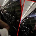 (Video) Putnici vrište u agoniji, treperi crveno svetlo! Pakao na letu za Rim, ceo avion se trese zbog žestokih turbulencija…