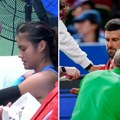 Drama u Kini, Đoković je o ovome pričao: Radukanu se umalo srušila na terenu, pa predala meč