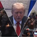 Drama u izraelskom parlamentu: Levičar krenuo na Trampa, obezbeđenje hitno reagovalo (video)