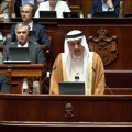 Treća posebna sednica Skupštine Srbije, obraća se Sakr Gobaš