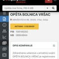 SSP Vršac tvrdi da je račun Opšte bolnice Vršac u blokadi