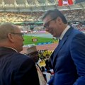 Vučić na ceremoniji otvaranja Svetskog prvenstva u atletici: Predsednik se sastao sa knezom Albertom II od Monaka