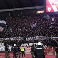 Uhapšen navijač Partizana na derbiju! Zaleteo se na policajca tokom utakmice