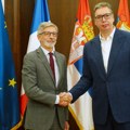 Vučić sa Košarom: Poslednje pripreme pred dolazak predsednika Emanuela Makrona