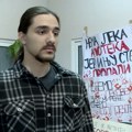 Student FMN-a Mihajlo Jovanović: Trudimo se da budemo ljudi i imamo obraz i kičmu, ali niko nije bezbedan (VIDEO)