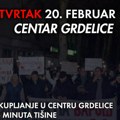 Nova protestna šetnja sutra i u Grdelici