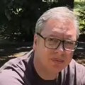 Vučić poslao poruku građanima dok vežba: Ja sam daleko od dobre forme, ali...