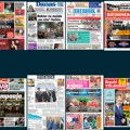 Naslovne strane današnjih novina: Prelistavanje štampe za četvrtak, 29. januar 2026. godine