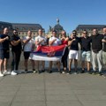 Srpska reprezentacija u sportskom obaranju ruke stigla je u Bordo