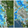 Vidi se na radaru, kišni oblak je još nad Srbijom Evo dokle će ovo da traje
