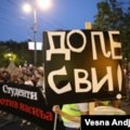 'Srbija protiv nasilja' ispred Ministarstva prosvete u Beogradu