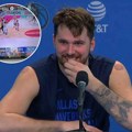 Dončić gledao pobedu zvezde sa ćerkom! Dao 73 poena u NBA, pa objavio fotku na Instagramu za oduševljenje Delija!