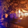 Veliki požar kod zgrade EPS-a u Novom Sadu! Deo grada ostao bez struje