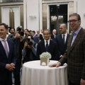 Vučić: Obeležavamo početak rada Sent Ridžis hotela i otvaranje Kule Beograd