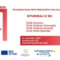 Info sesija "Studiraj u EU" na Filozofskom fakultetu (AUDIO)