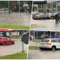 Potop u Beogradu! Nasred Autokomande se stvorilo ogromno jezero! Snimci sa lica mesta ostavljaju bez teksta, ovo je nadrealno…