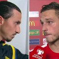 "Kako bih ti razbio glavu, dođi": Zlatan i Arnautović se vređali na srpskom, pa shvatili da su na TV-u
