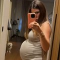 Olja Crnogorac tik pred porođaj! Pokazala trudnički stomak u uskoj haljini, a jedan detalj nikom nije promakao (video)