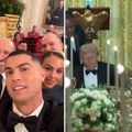 Кристијано Роналдо вечерао у Белој кући код Трампа: Довео Георгину, правио селфије с Маском