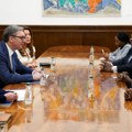 Vučić sa predsednicom Interparlamentarne unije: Razgovarali smo o osnaživanju žena i njihovom učešću u političkom životu…