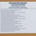Sutra počinje štampanje glasačkih listića za izbore 25. oktobra, u birački spisak upisano 6.450.523 birača