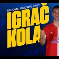 Milosavljević najbolji igrač osmog kola Super lige Srbije