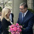 Vučić se sastao sa Željkom Cvijanović: Srdačan i prijateljski susret FOTO