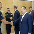 (Foto, video): Premijer Đuro Macut i Ivica Dačić u poseti operativnom centru policije