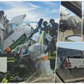 Stravična nesreća na "autoputu sunca" u Italiji! Teretni kamion se zabio u više vozila, uključujući Hitnu pomoć, pacijent i…