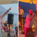 Petar Strugar u peškiriću, uzeo mikrofon i pred punom plažom uradio ovo: Nije znao da ga snimaju, pa se zaneo