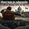 Vlast koja je zaboravila da je država veća od nje