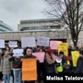 Stotinjak studenata na protestu u Sarajevu podržali kolege u Srbiji