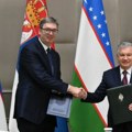Vučić sa Mirzijojevom posadio drvo u Taškentu: Srbija i Uzbekistan jačaju prijateljstvo kroz nove sporazume