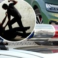Čukanje automobilima na Iriškom vencu eskaliralo u tuču: Muškarci potezali nož, gađali se kamenjm i flašama
