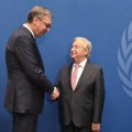Vučić na prijemu kod Gutereša: Za Srbiju važno da na svakom mestu jasno iznese stavove