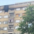 Požar u Vojvode Stepe na Voždovcu, 19 policajaca gasilo vatru