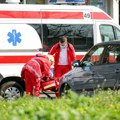 Povređeni majka i sin (14) Teška saobraćajna nezgoda u Nišu: "Ford" se prevrnuo, pa završio na krovu