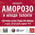 Koncert „Amoroso i mladi talenti“ sutra u Svečanoj sali grada Leskovca