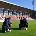 Radujko i Stojanović obišli stadion u Leskovcu, kažu da je teren u znatno boljem stanju