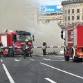 Lokalizovan požar u šatoru ispred Narodne skupštine