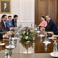 Brnabić sa Okamurom: Potvrdili smo izuzetno prijateljske odnose Srbije i Češke