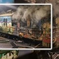 Požar u BG vozu na stanici u Batajnici najverovatnije vandalski čin: Nema povređenih, svi putnici evakuisani