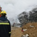 Vatra još uvek gori na deponiji kod Užica: Vatrogasci se lavovski bore, smanjuje se količina dima