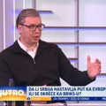 Vučić: Imam podelu u Srbiji protiv koje se protivim, te na EU, te na Briks, te volimo Rusiju te mrzimo Zapad